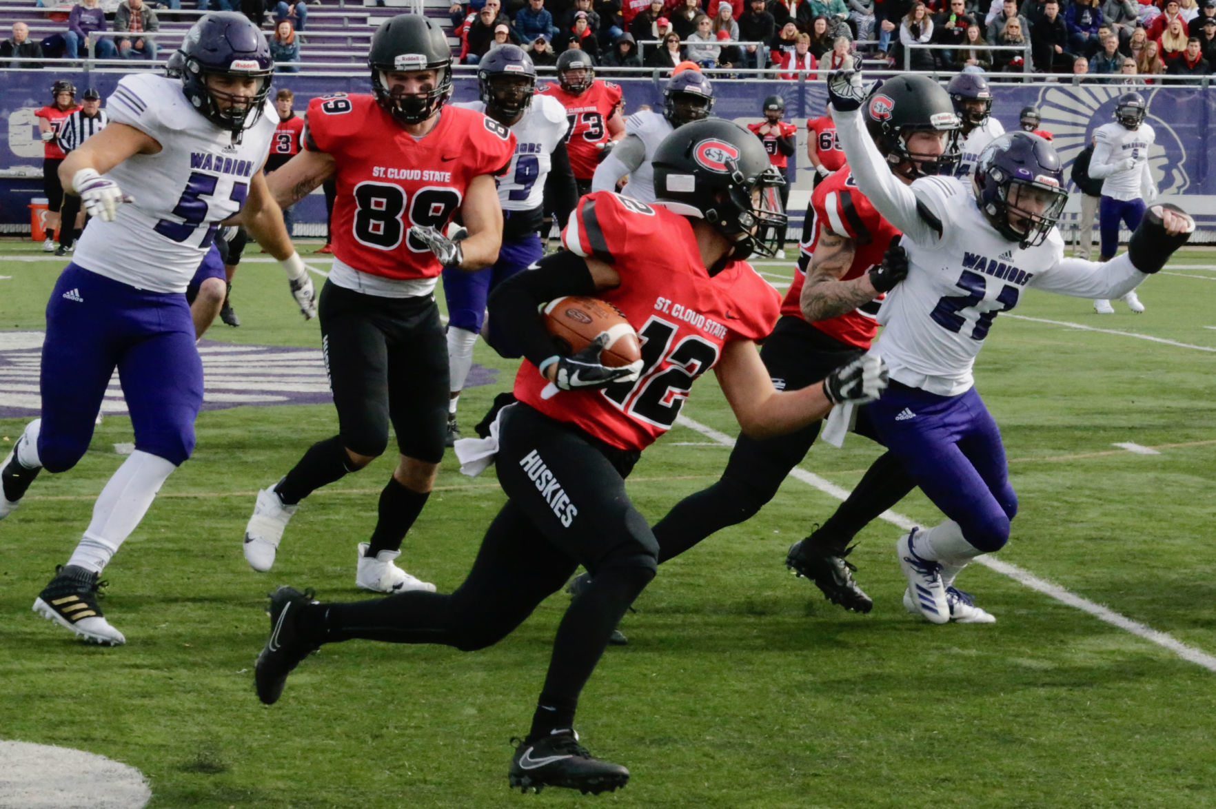 Winona State Football vs St. Cloud State